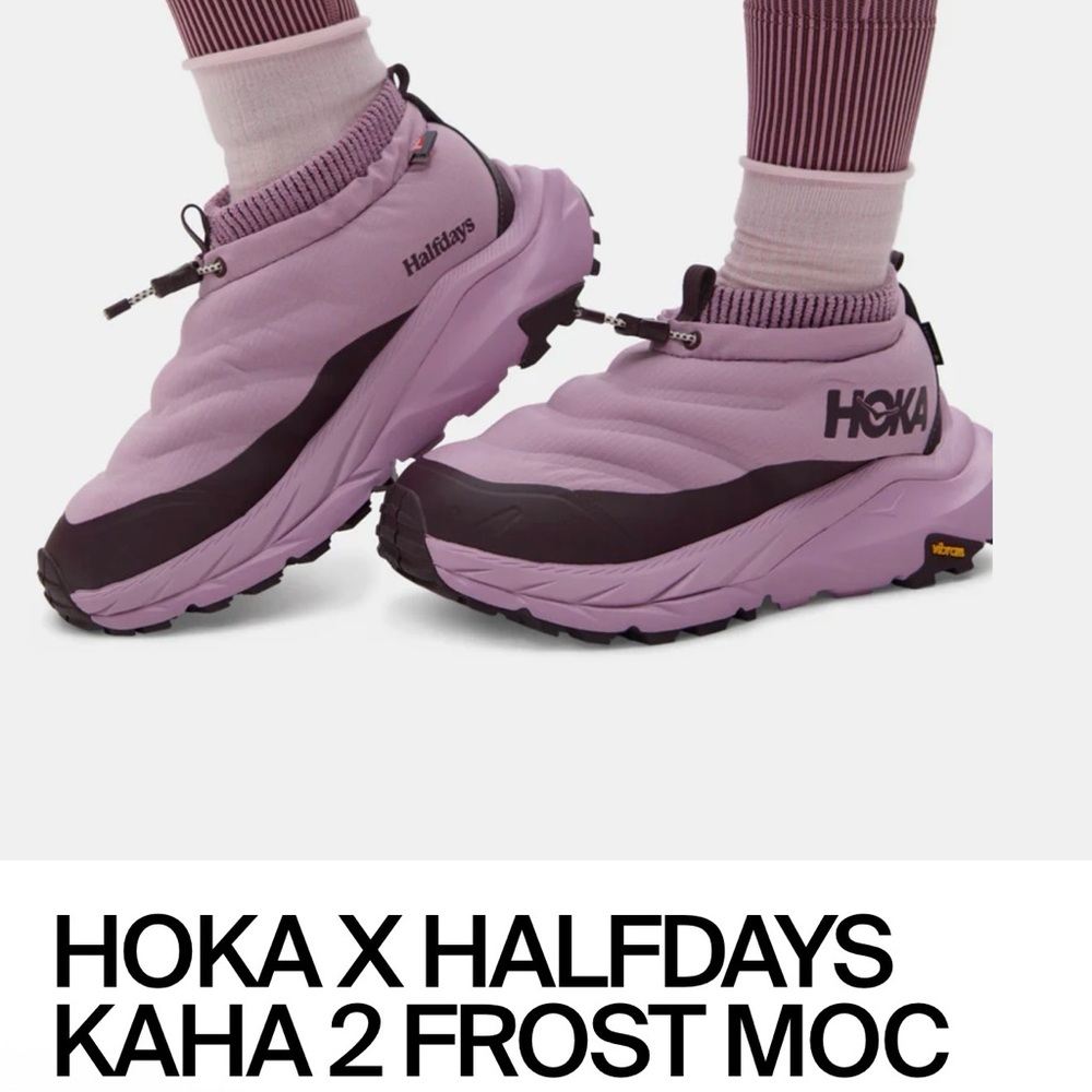 Hoka x Halfdays Purple Frost Moc Shoes